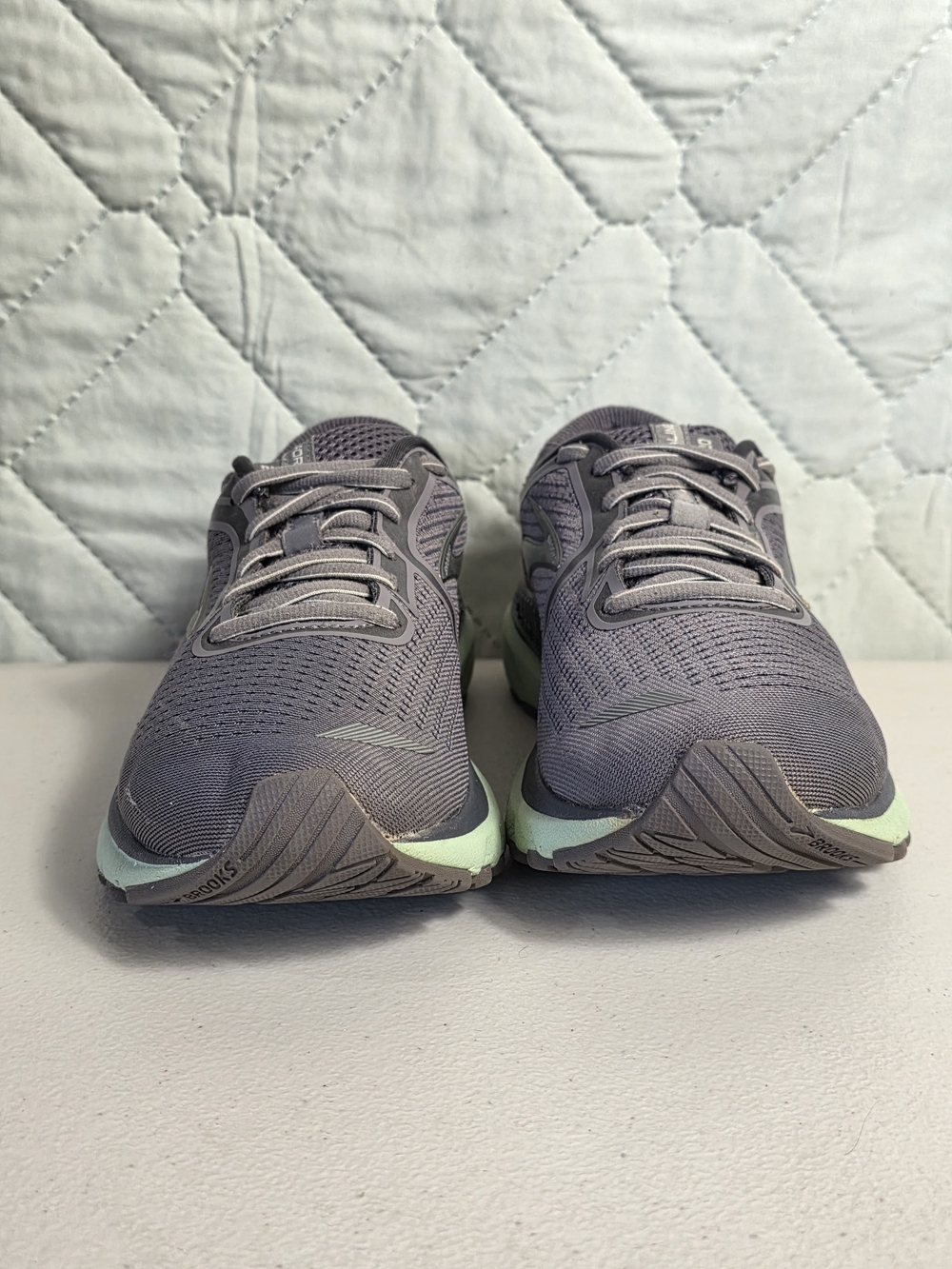 Brooks Adrenaline GTS 20 Running Shoes Women's Size 8.5  Gray Mint - Picture 6 of 11